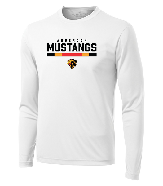 Anderdon Mustangs Adult Dri-Fit Long Sleeve with Printed Logo