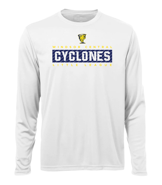 Cyclones Adult Dri-Fit Long Sleeve with Printed Logo