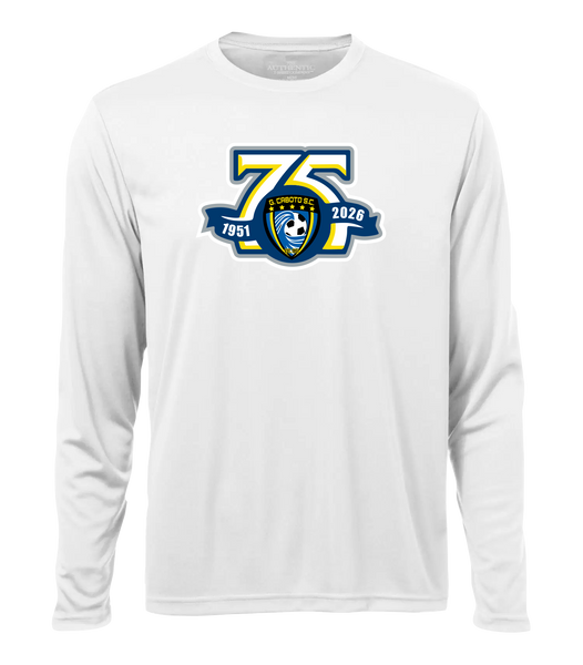 Caboto Soccer Club 75th Anniversary Adult Dri-Fit Long Sleeve with Printed Logo