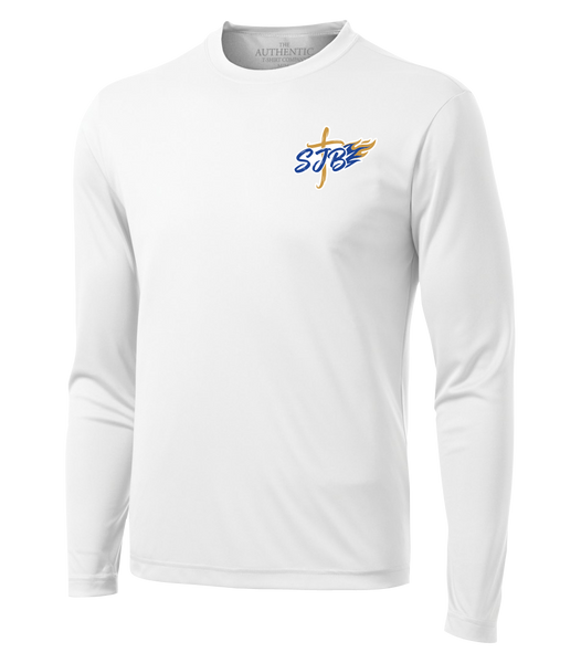 St. John the Baptist Staff Adult Dri-Fit Long Sleeve with Printed Logo