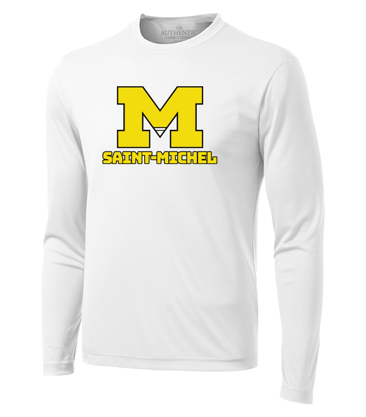 Saint-Michel Youth Dri-Fit Long Sleeve with Printed Logo