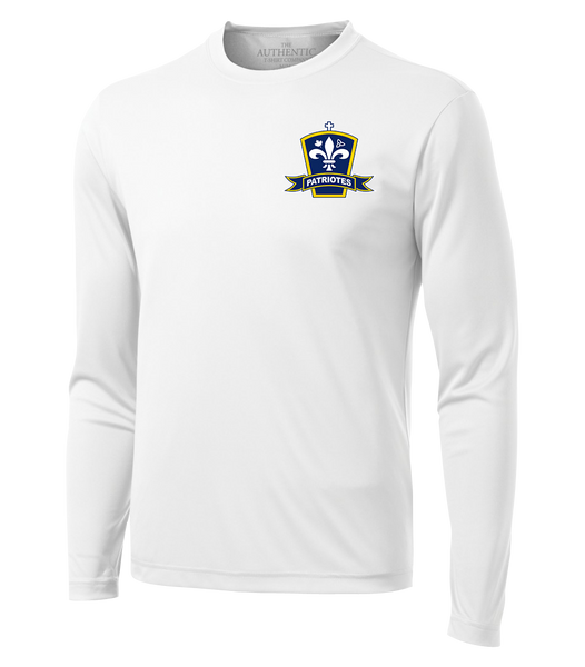 Patriotes Adult Dri-Fit Long Sleeve with Printed Logo