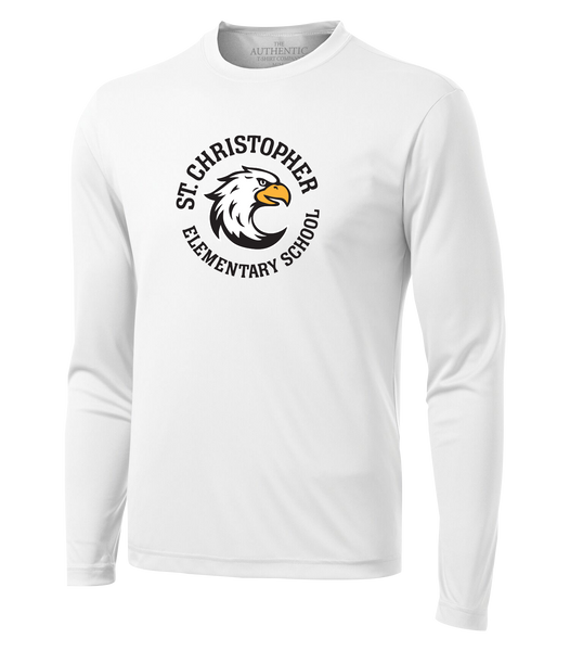 St. Christopher Adult Dri-Fit Long Sleeve with Printed Logo