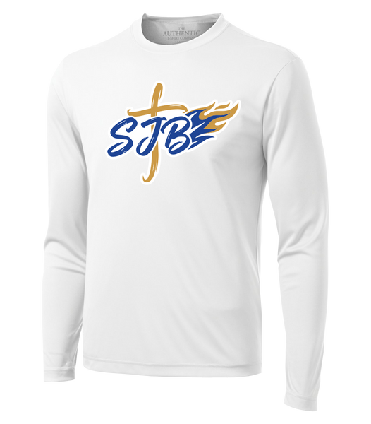 St. John the Baptist Youth Dri-Fit Long Sleeve with Printed Logo