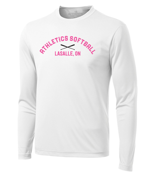 LaSalle Athletics Dri-Fit Youth Long Sleeve with Printed Logo