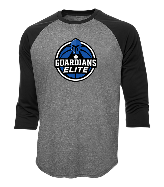 Lasalle Guardians Elite Youth Two Toned Baseball T-Shirt with Printed Logo