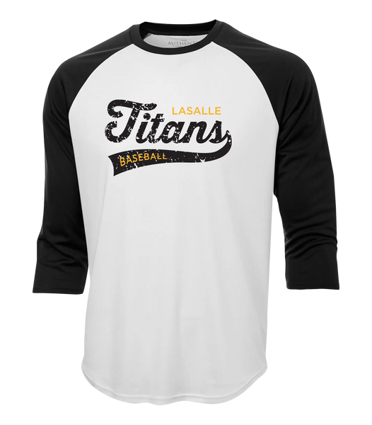 Titans Youth Dri-Fit Baseball Tee with Printed Logo