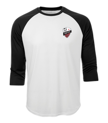SWYSC Youth Two Toned Baseball T-Shirt with Printed Logo