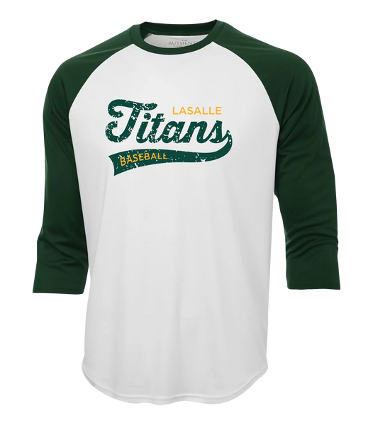 Titans Adult Dri-Fit Baseball Tee with Printed Logo