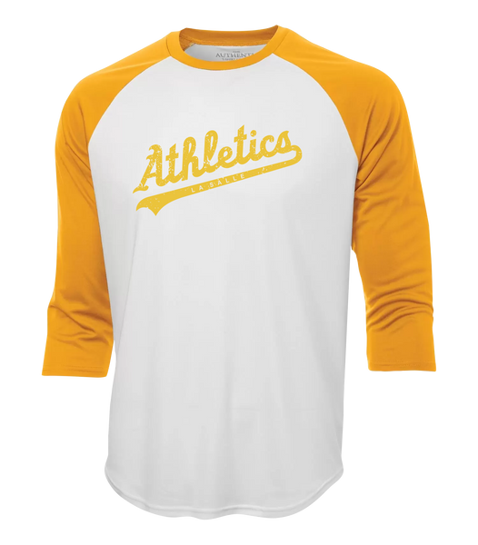 LaSalle Athletics Youth Dri-Fit Baseball Tee with Printed Logo