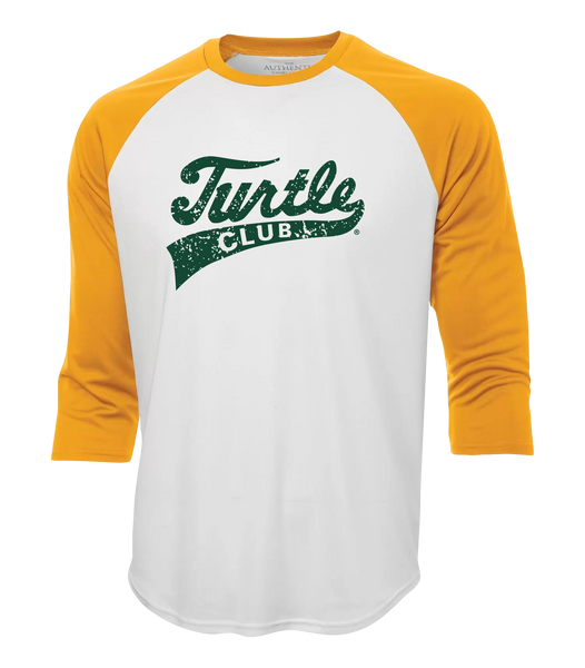 Turtle Club Adult Dri-Fit Baseball Tee