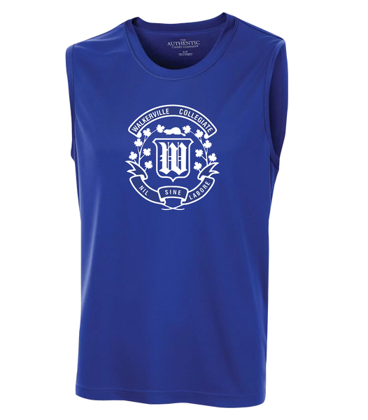 Walkerville Collegiate Institute Adult Sleeveless Tee with Printed Logo
