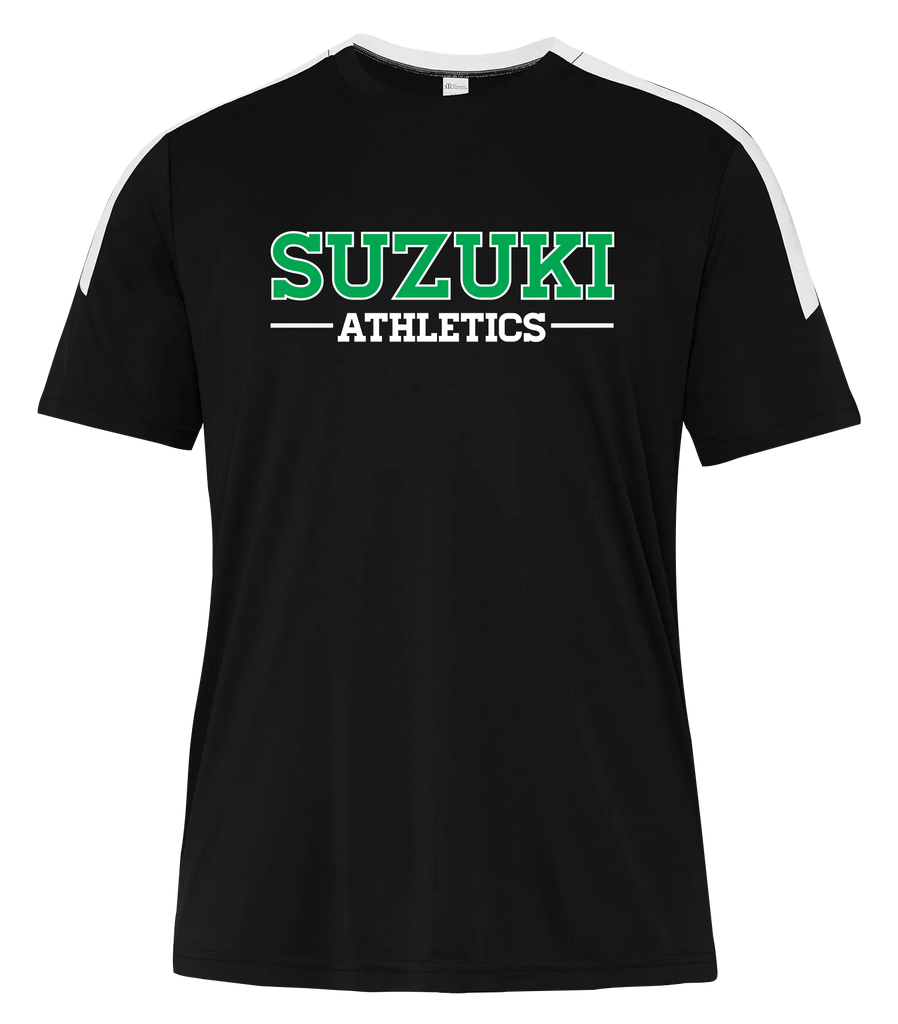 ADULT Suzuki Athletics Pro-Club T-Shirt with Printed Logo