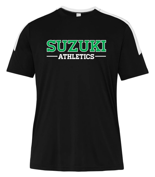 ADULT Suzuki Athletics Pro-Club T-Shirt with Printed Logo