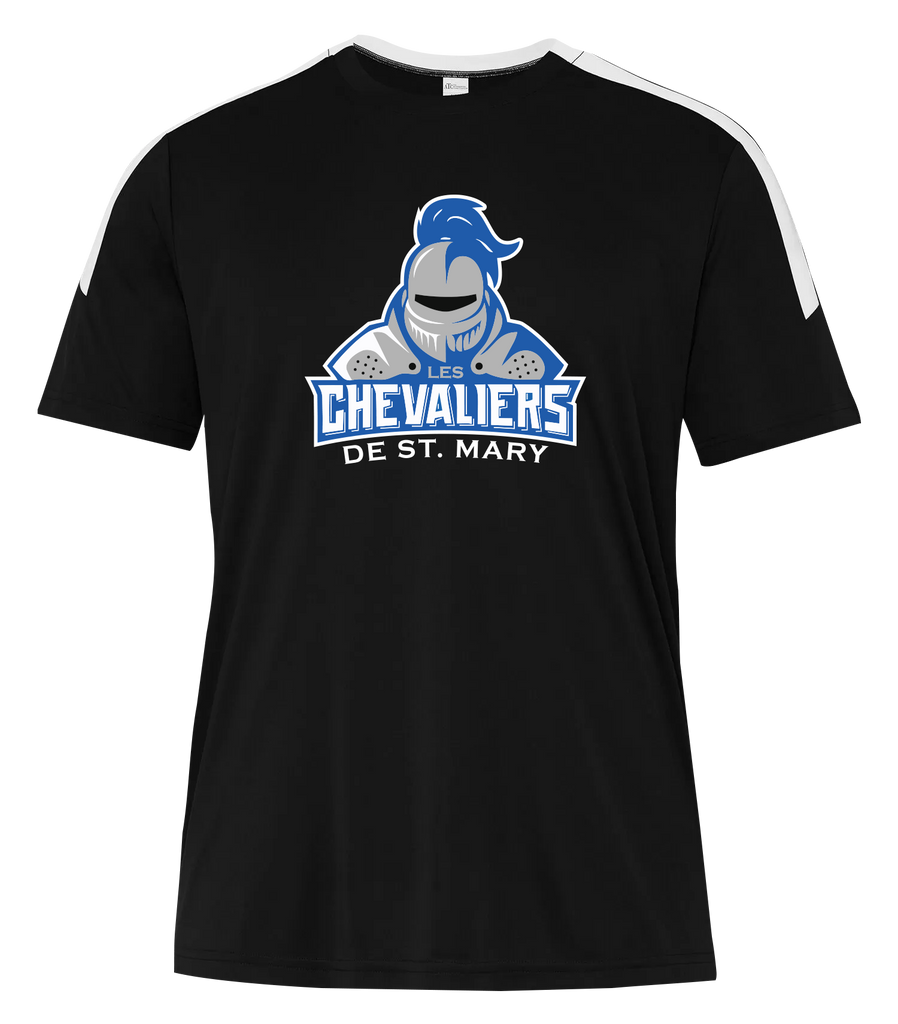 Les Chevaliers De St. Mary Youth Pro-Club T-Shirt with Printed Logo