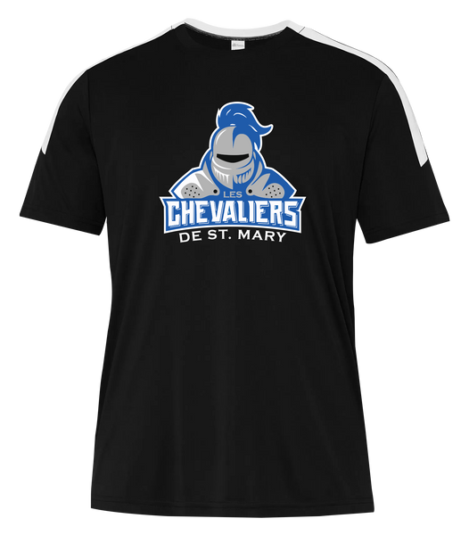 Les Chevaliers De St. Mary Youth Pro-Club T-Shirt with Printed Logo
