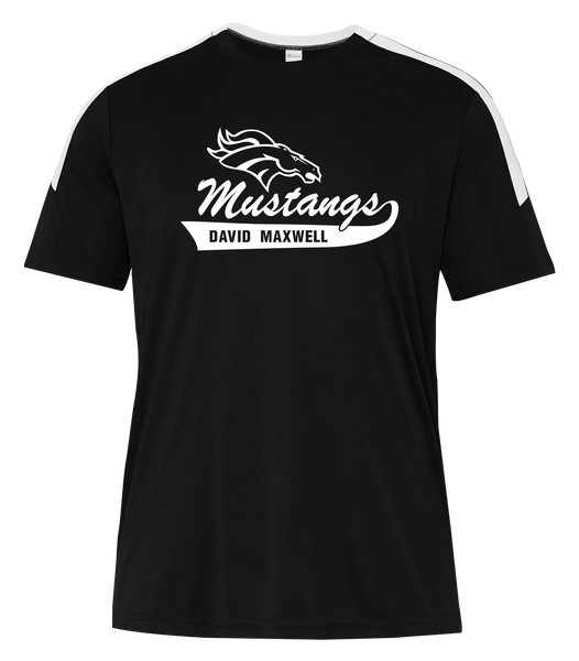 Mustangs Adult Pro-Club T-Shirt with Printed Logo