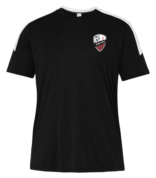 SWYSC Youth Pro-Club T-Shirt with Printed Logo