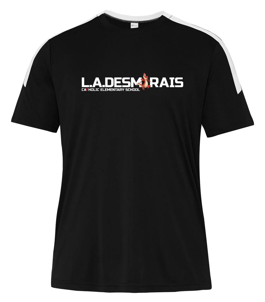 LAD Adult Pro-Club T-Shirt with Printed Logo