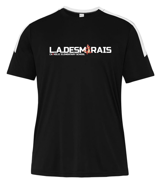 LAD Adult Pro-Club T-Shirt with Printed Logo