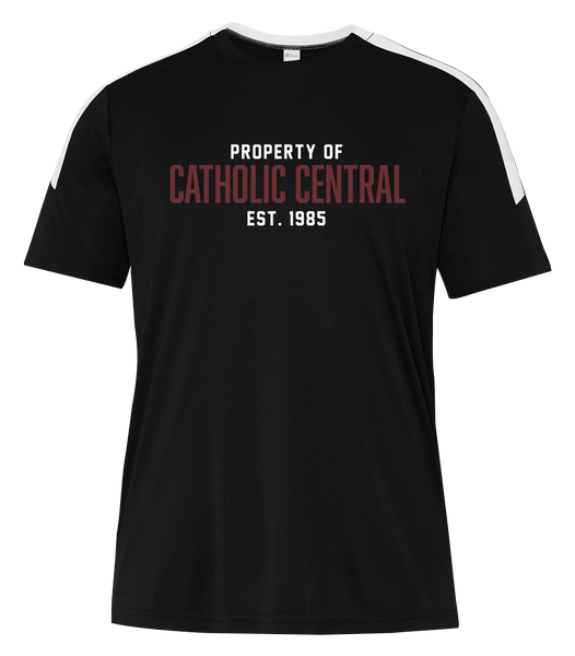 Catholic Central Adult Pro-Club T-Shirt with Printed Logo