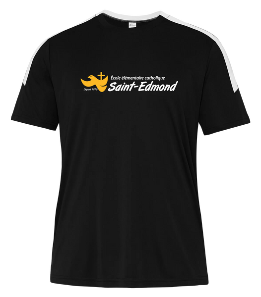 Saint-Edmond Adult Pro-Club T-Shirt with Printed Logo