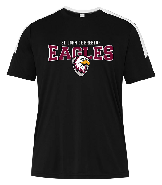 St. John de Brebeuf Youth Pro-Club T-Shirt with Printed Logo
