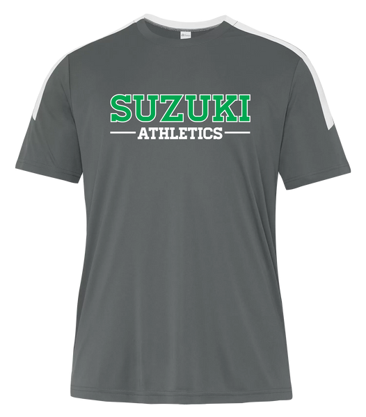 ADULT Suzuki Athletics Pro-Club T-Shirt with Printed Logo