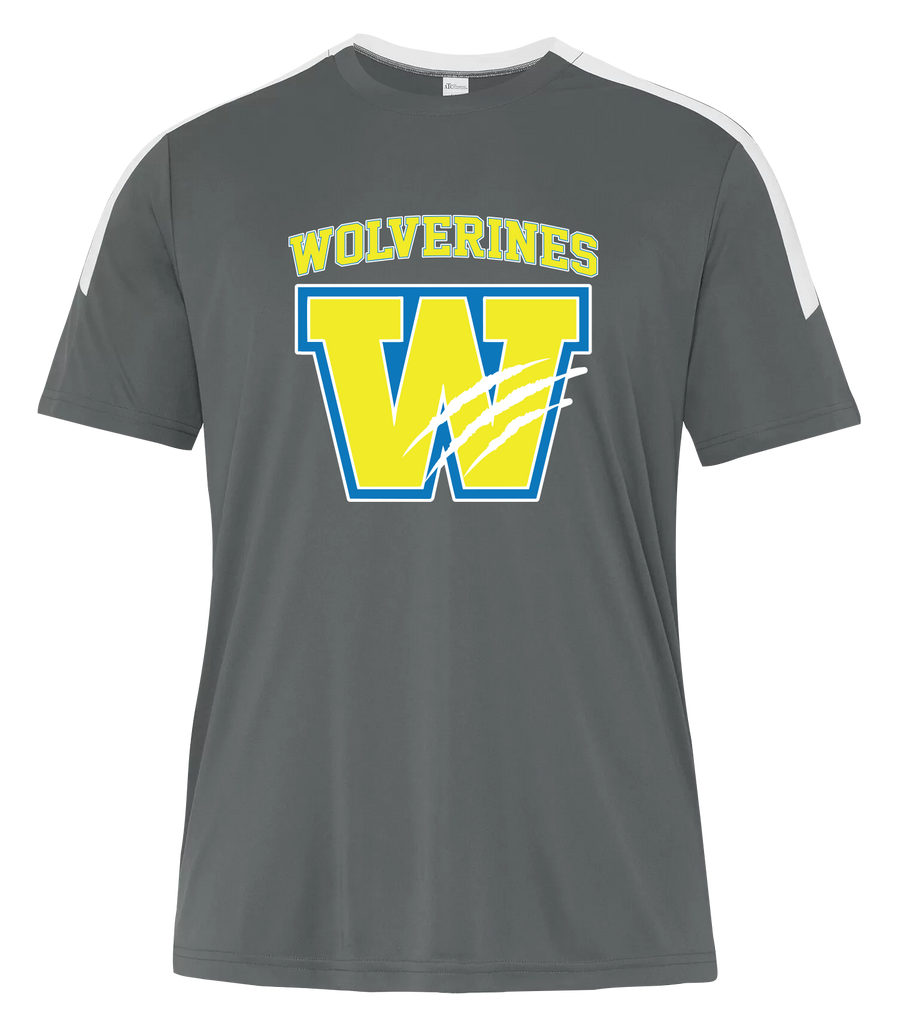 Wolverines Youth Pro-Club T-Shirt with Printed Logo