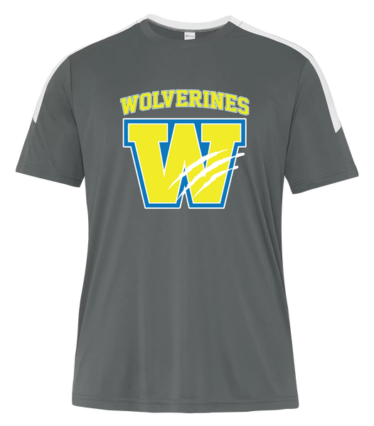 Wolverines Youth Pro-Club T-Shirt with Printed Logo