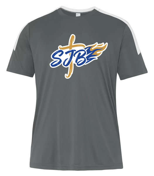 St. John the Baptist Youth Pro-Club T-Shirt with Printed Logo