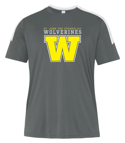 Wolverines Youth Pro-Club T-Shirt with Printed Logo