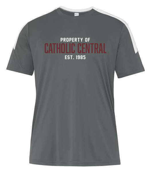 Catholic Central Adult Pro-Club T-Shirt with Printed Logo