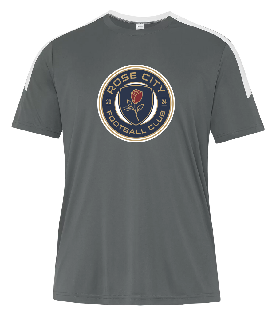 Rose City Football Club Adult Pro-Club T-Shirt with Printed Logo