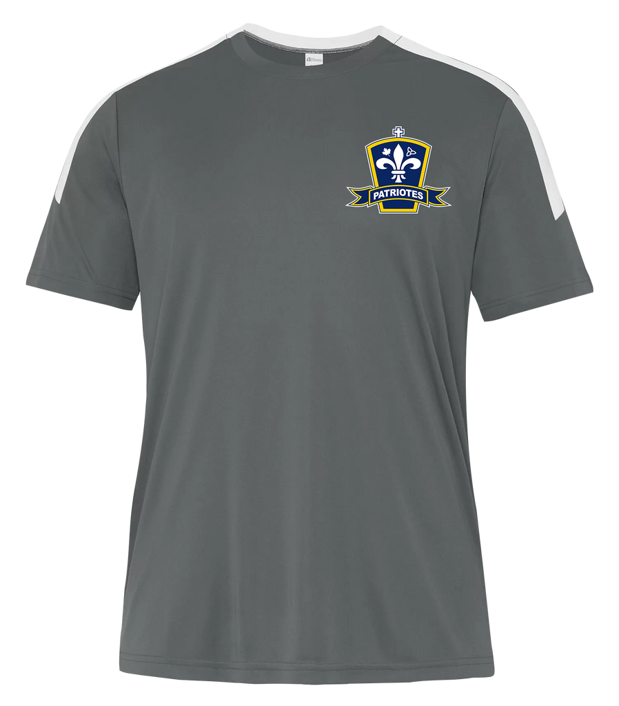 Patriotes Adult Pro-Club T-Shirt with Printed Logo