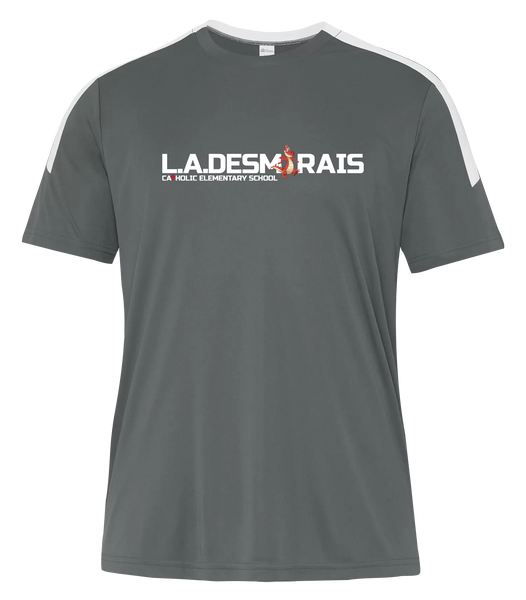 LAD Adult Pro-Club T-Shirt with Printed Logo