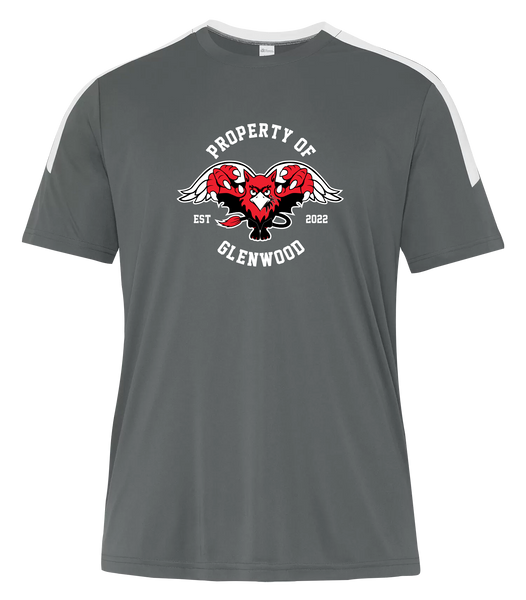 Glenwood Adult Pro-Club T-Shirt with Printed Logo