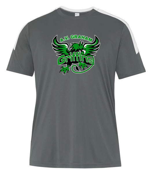 Griffins Youth Pro-Club T-Shirt with Printed Logo