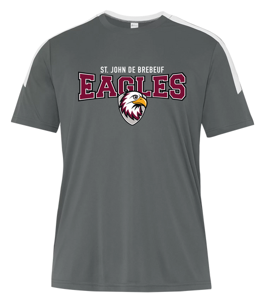 St. John de Brebeuf Youth Pro-Club T-Shirt with Printed Logo