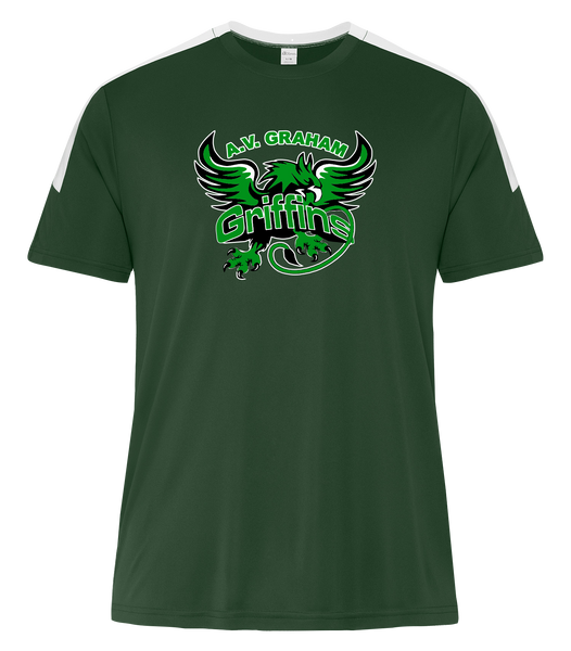 Griffins Youth Pro-Club T-Shirt with Printed Logo