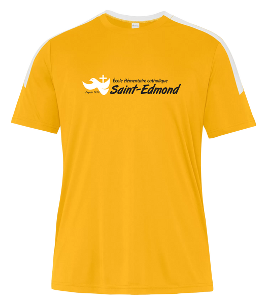 Saint-Edmond Adult Pro-Club T-Shirt with Printed Logo