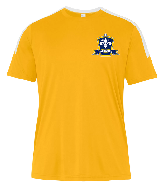 Patriotes Adult Pro-Club T-Shirt with Printed Logo