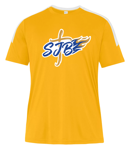 St. John the Baptist Adult Pro-Club T-Shirt with Printed Logo