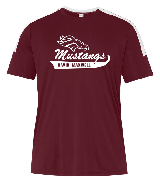 Mustangs Adult Pro-Club T-Shirt with Printed Logo