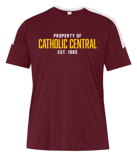 Catholic Central Adult Pro-Club T-Shirt with Printed Logo