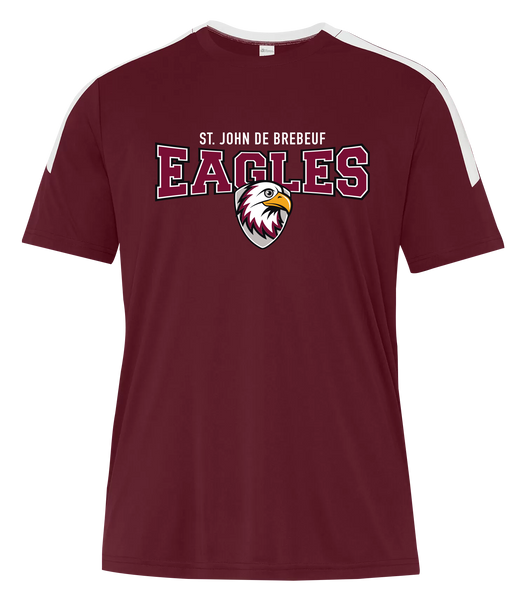 St. John de Brebeuf Youth Pro-Club T-Shirt with Printed Logo