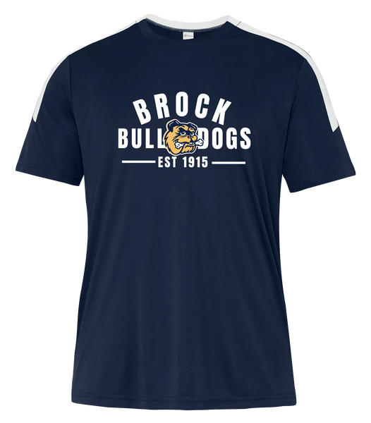 General Brock EST 1915 Adult Pro-Club T-Shirt with Printed Logo