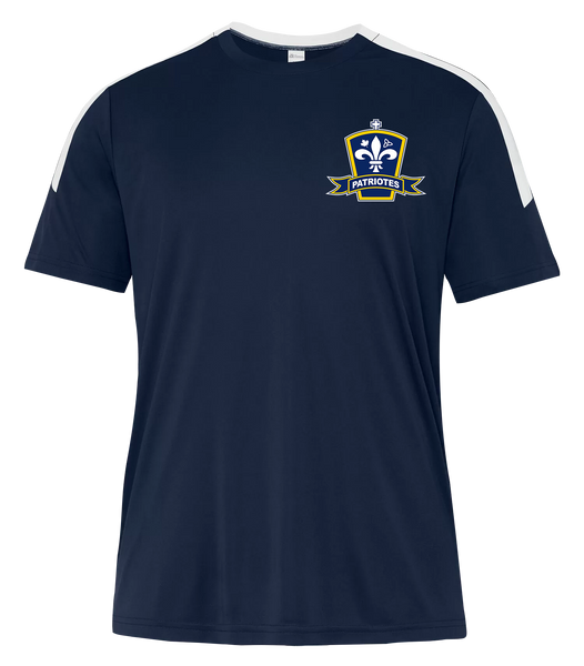 Patriotes Adult Pro-Club T-Shirt with Printed Logo