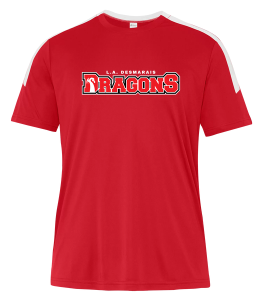 LAD Dragons Adult Pro-Club T-Shirt with Printed Logo