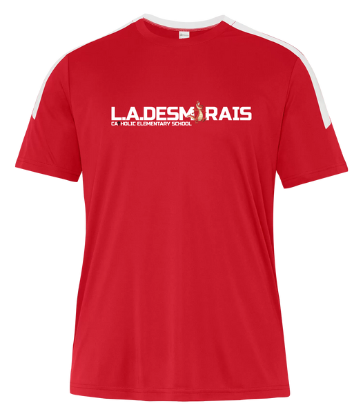 LAD Adult Pro-Club T-Shirt with Printed Logo